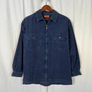 Bugle Boy Authentics Corduroy Zip Up Jacket Size Men's M